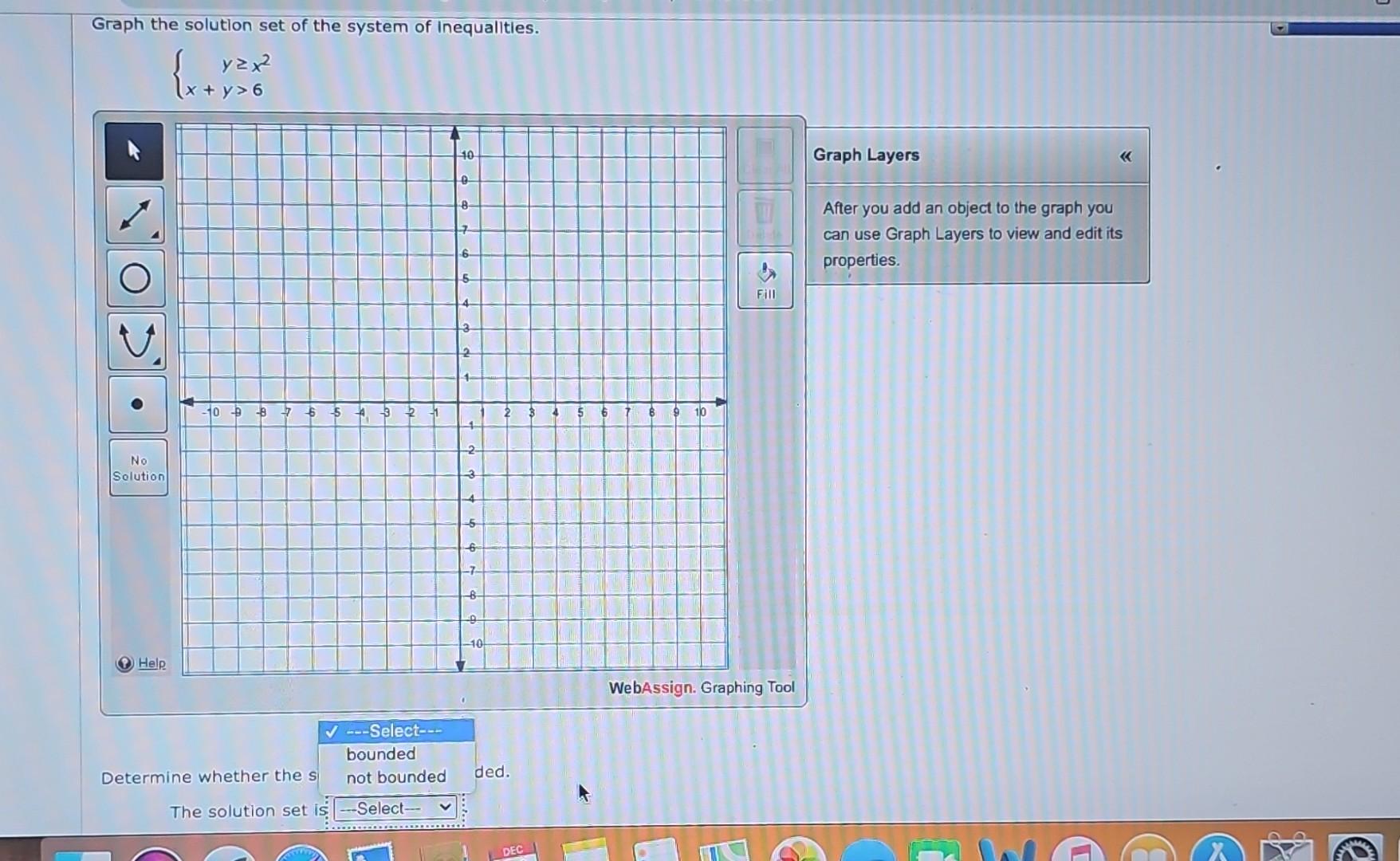 Solved Graph the solution set of the system of Inequalities. | Chegg.com