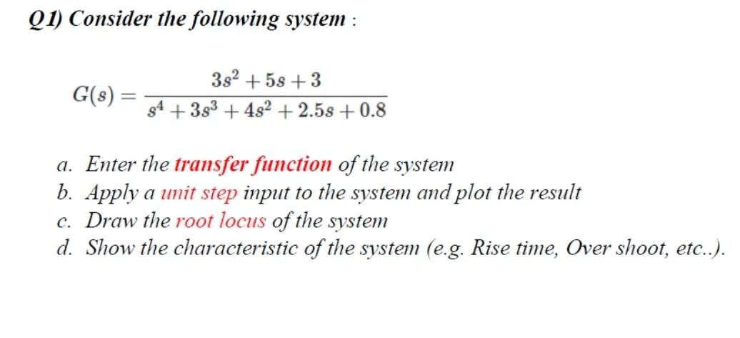 Solved solve it with matlab and put the code on the solution | Chegg.com