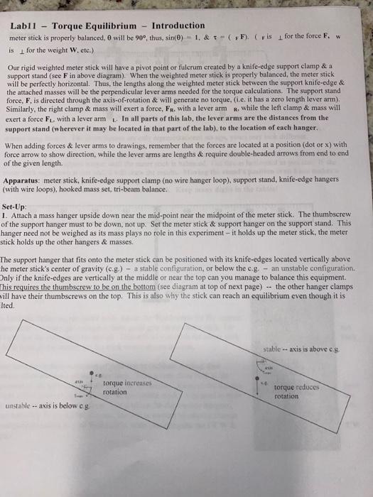 Solved need help answering part 3 of a physics lab. The page | Chegg.com