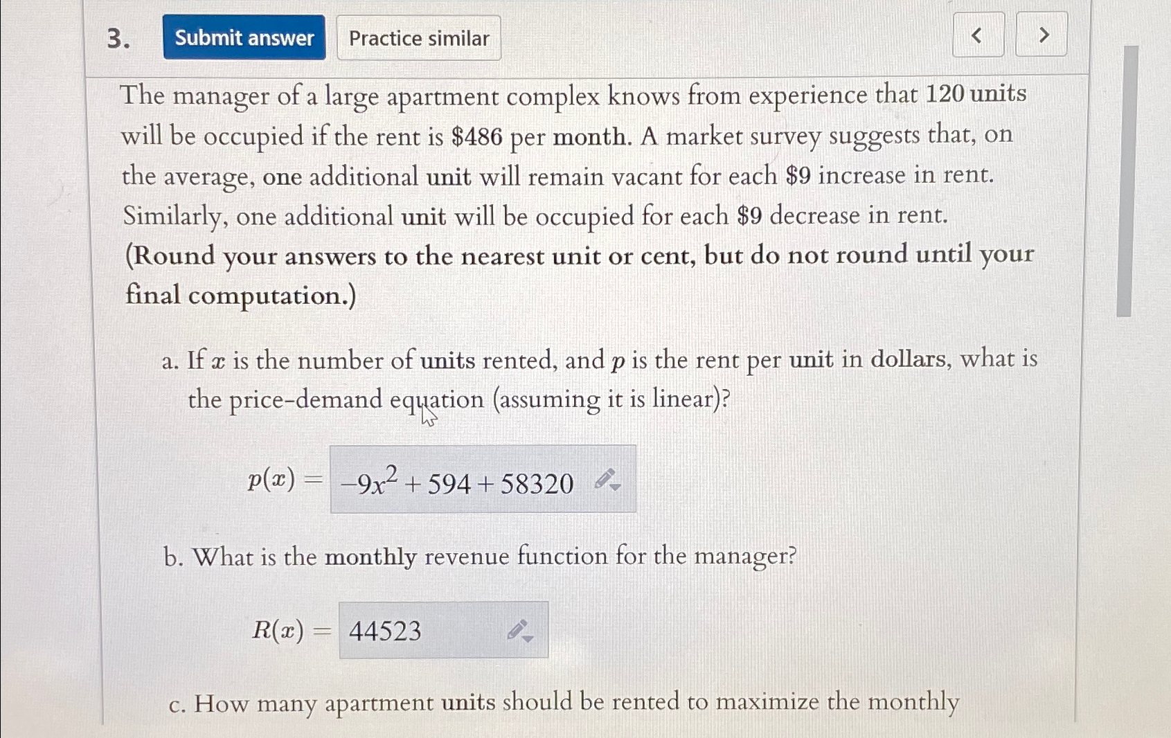 Solved The manager of a large apartment complex knows from | Chegg.com