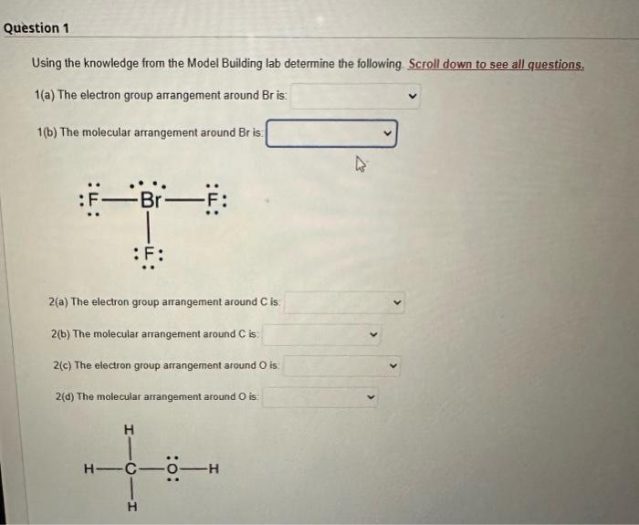 Solved Using the knowledge from the Model Building lab | Chegg.com