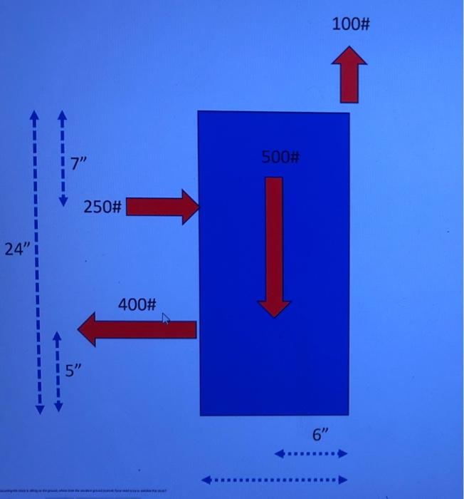 Assuming this block is sitting on the ground, where | Chegg.com