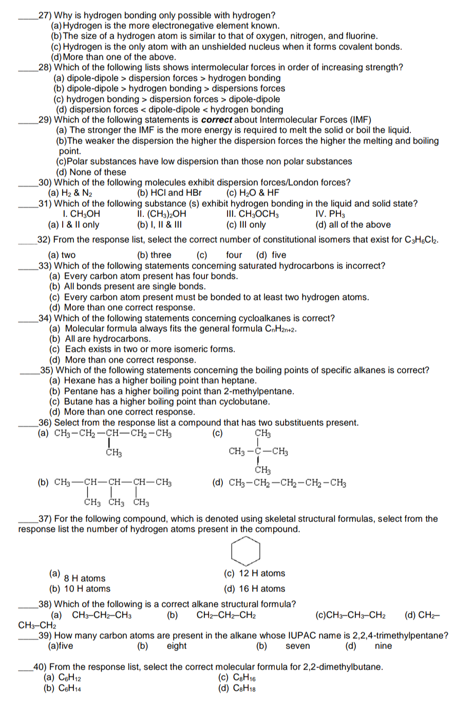 Solved History and Development of Organic compound 1) | Chegg.com