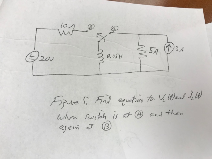 Solved 5.) In the inductor charging / discharging circuit