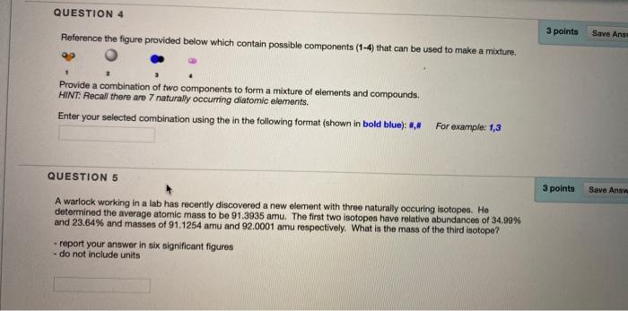 Solved QUESTION 4 3 points Save Ans Reference the figure | Chegg.com