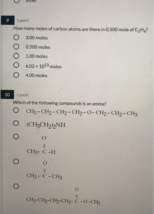 Solved 9 1 Point How Many Moles Of Carbon Atoms Are There In Chegg Com Solved 9 1 Point How Many Moles Of Carbon Atoms Are There In Chegg Com