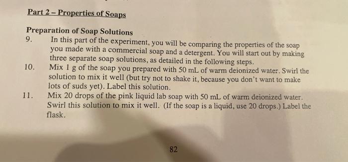 Solved 4. Do you think the solid sosp that you made contains | Chegg.com