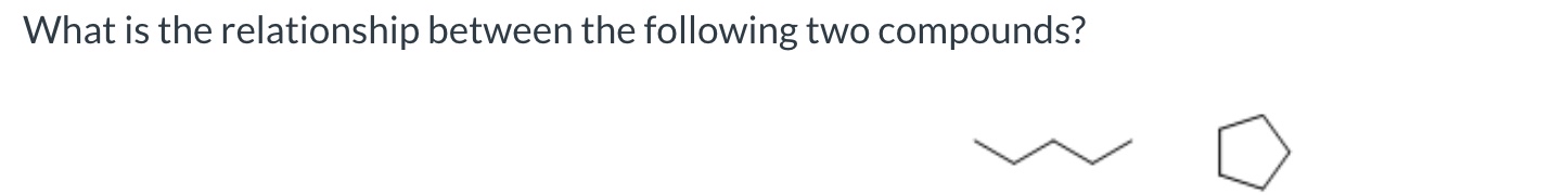 Solved What is the relationship between the following two | Chegg.com