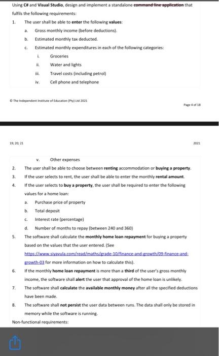 Solved C# -please help with this question,this is task 2 | Chegg.com