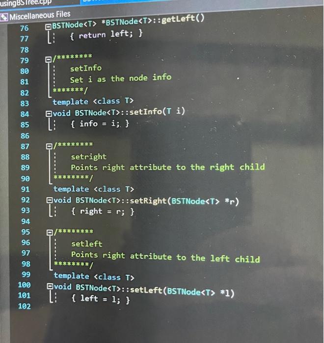 Solved Laboratory #12 - Binary Search TreeThis lab will | Chegg.com