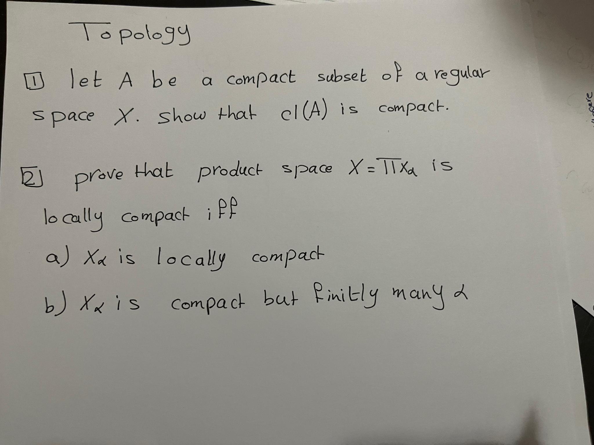 solved-to-pology-1-let-a-be-a-compact-subset-of-a-regular-chegg