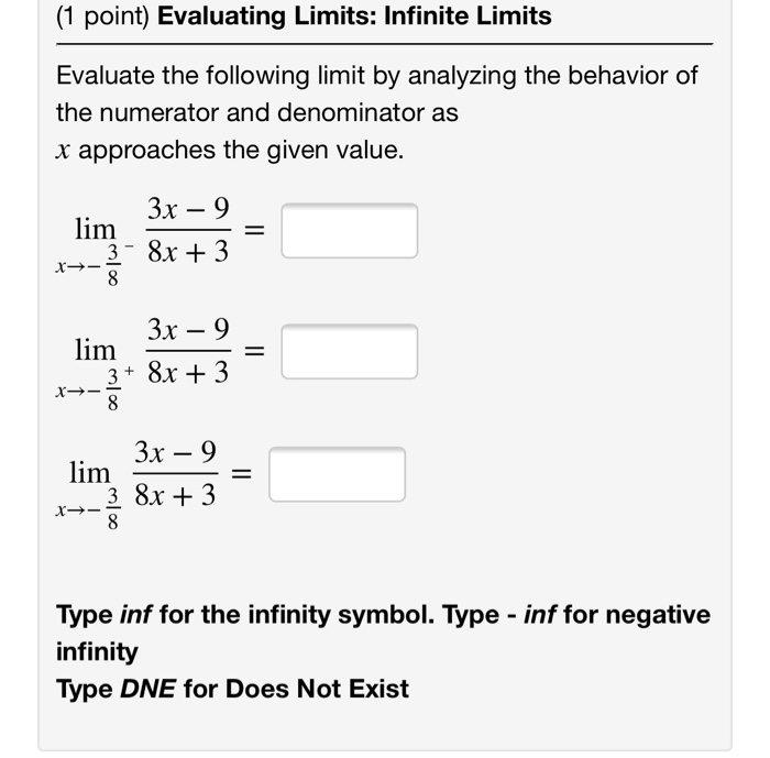 solved-1-point-evaluating-limits-infinite-limits-evaluate-chegg