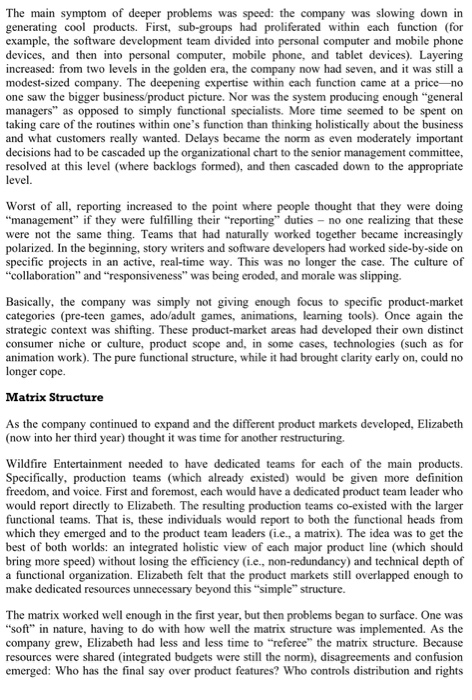 Nestle organizational structure case study image