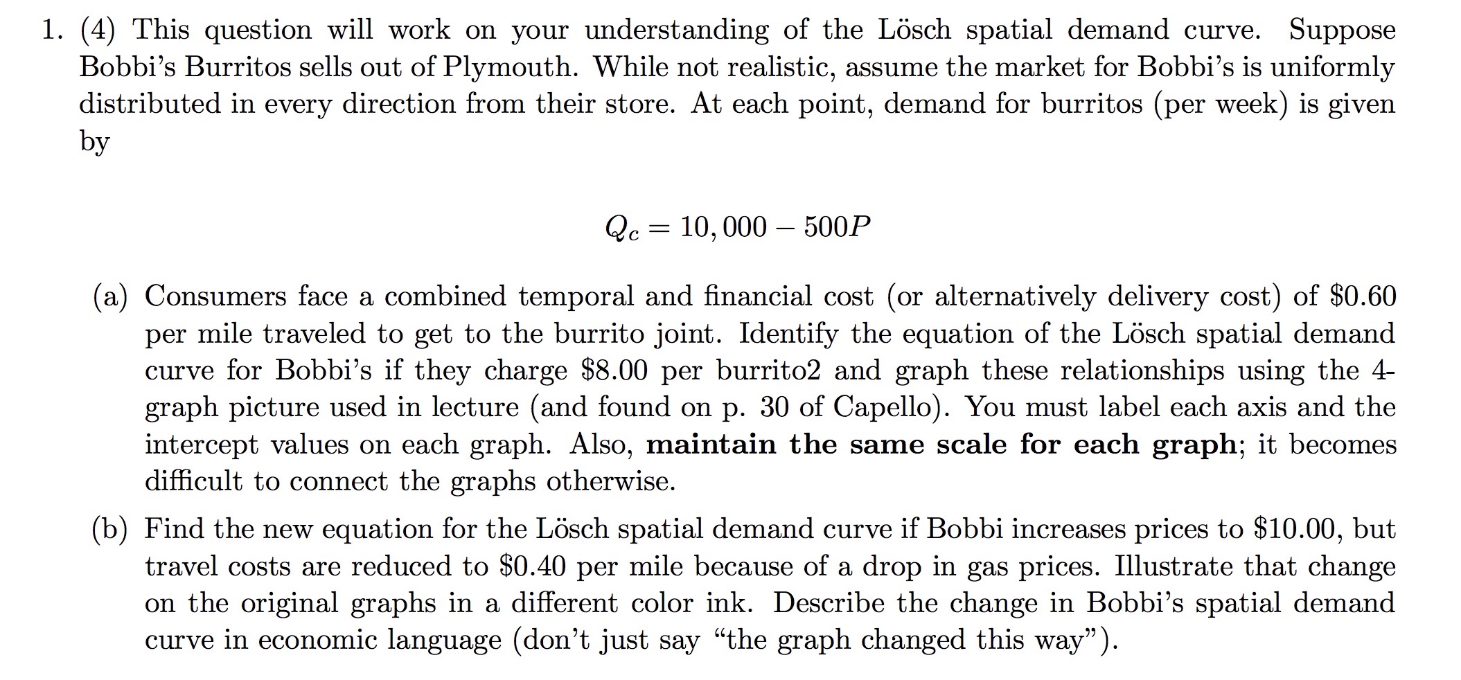 Solved (4) ﻿This question will work on your understanding of | Chegg.com