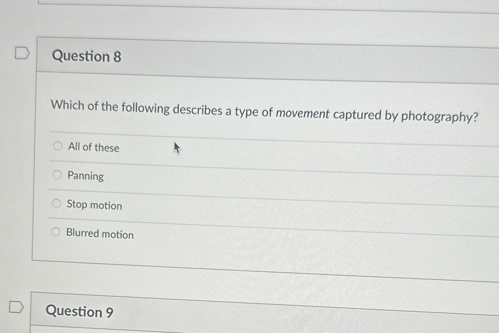 Solved Question 8Which of the following describes a type of | Chegg.com