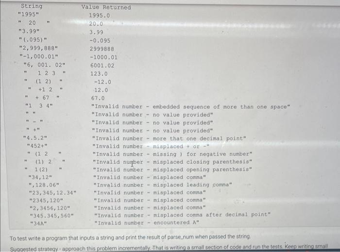 Solved 7.12 LAB: Make a number The float function in Python | Chegg.com