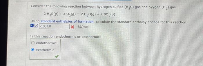 Solved Consider the following reaction between hydrogen | Chegg.com
