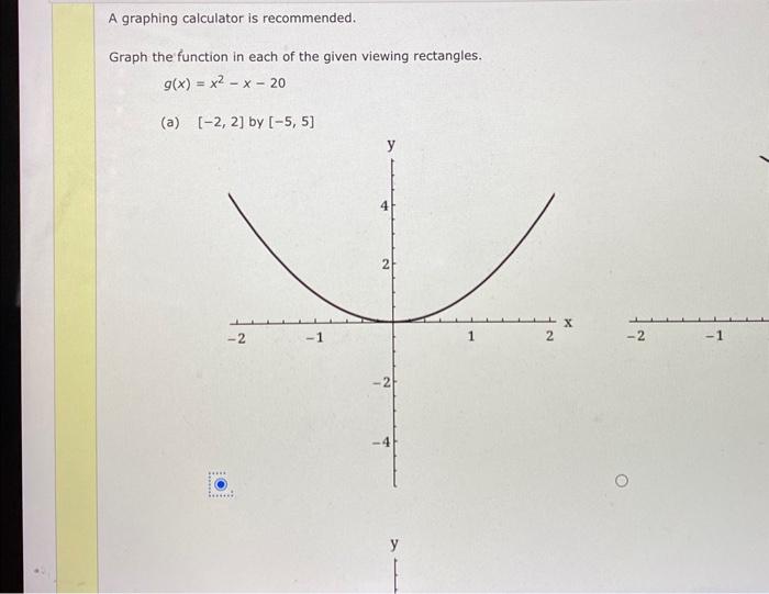 Solved A graphing calculator is recommended. Graph the | Chegg.com