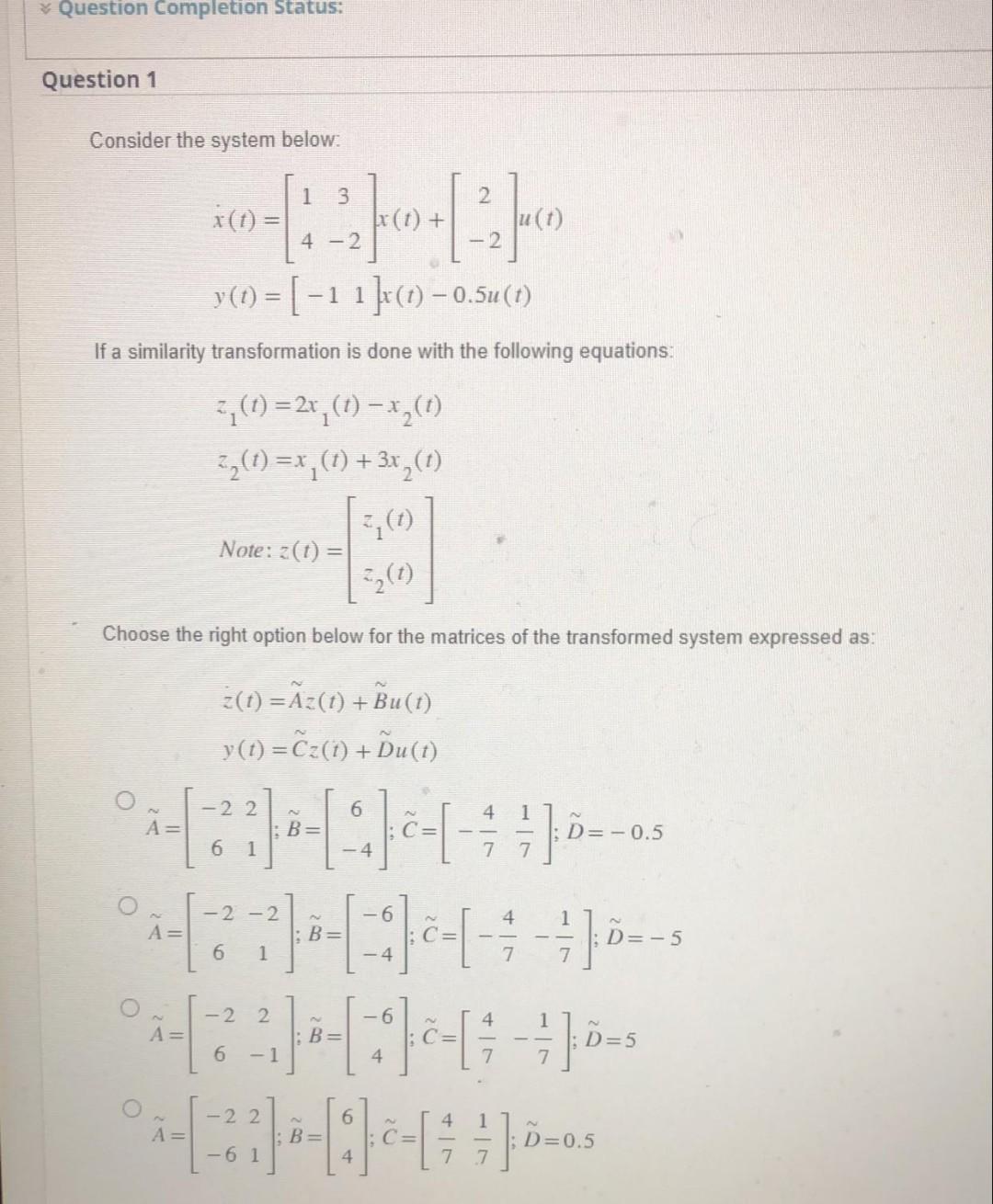 Solved Consider the system below: | Chegg.com