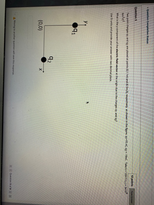 Solved Question Completion Status: Question 5 12 points Save | Chegg.com