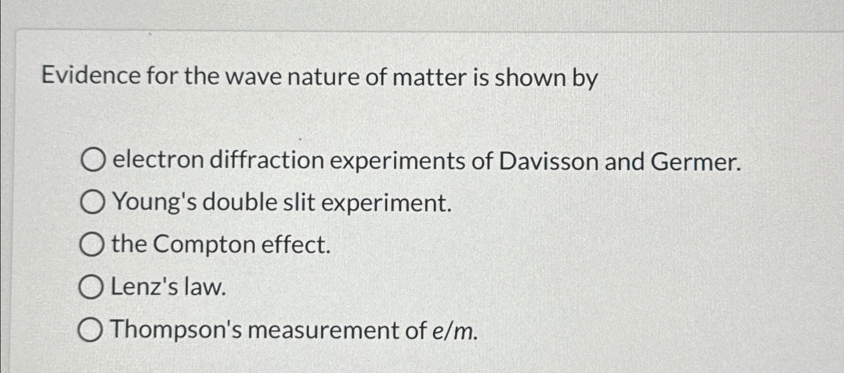 how diffraction experiments provide evidence for the wave nature of electrons