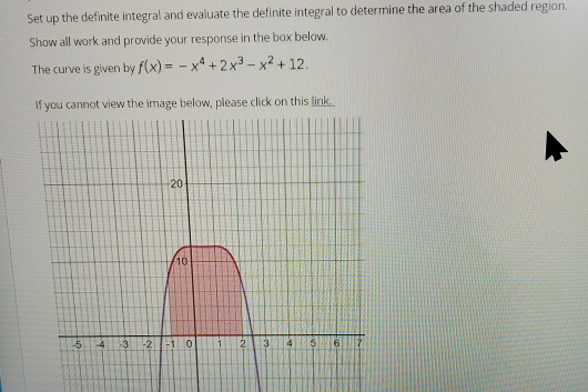 Solved Set up the definite integral and evaluate the | Chegg.com