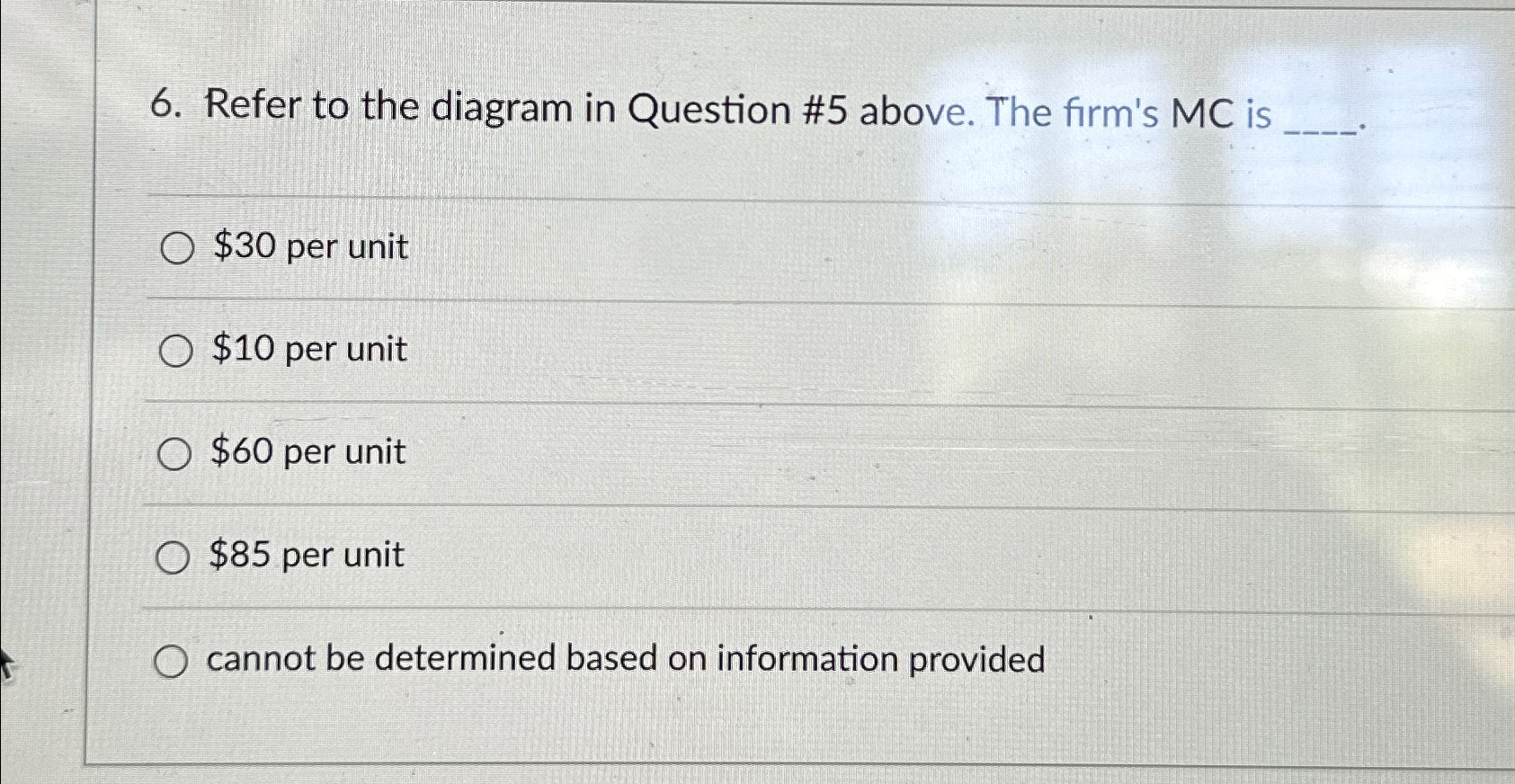 Solved Refer to the diagram in Question #5 ﻿above. The | Chegg.com