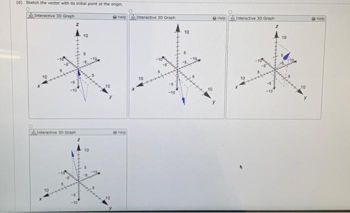 Solved The initial and terminal points of a vector are | Chegg.com