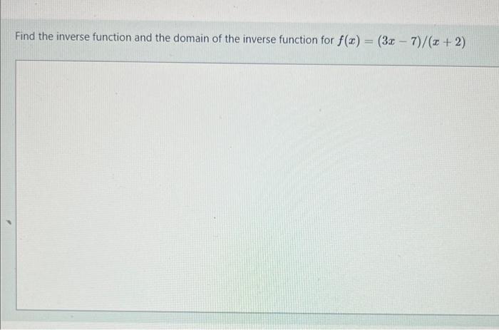 find the domain of the function sin inverse 2x 3