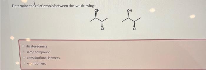 Solved Determine the relationship between the two drawings: | Chegg.com
