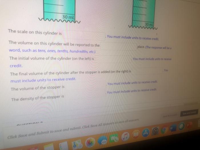 water displacement can