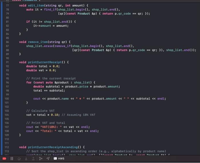 Solved my code is not working can you fix it according to | Chegg.com