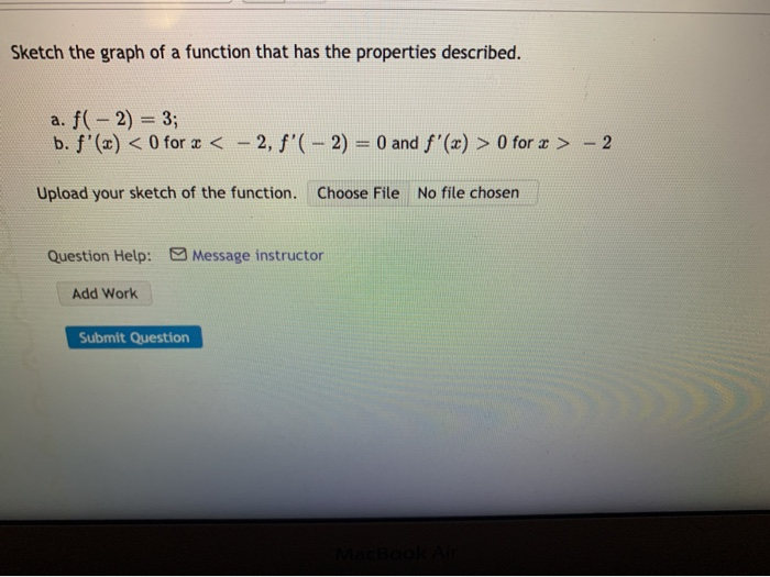 Solved Sketch the graph of a function that has the | Chegg.com