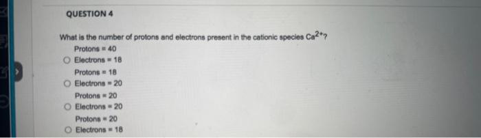 ca atomic number of protons and electrons