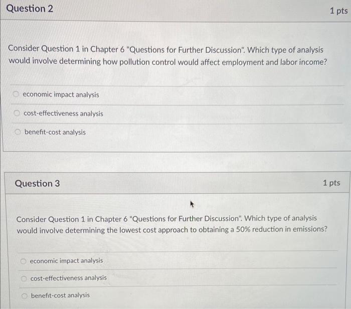 Solved Consider Question 1 In Chapter 6 "Questions For | Chegg.com