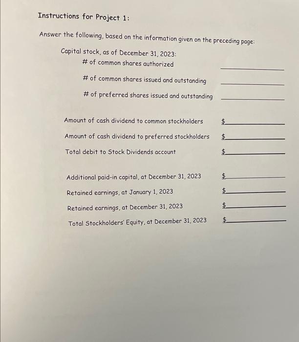 Solved Required: Answer the questions on the following page | Chegg.com