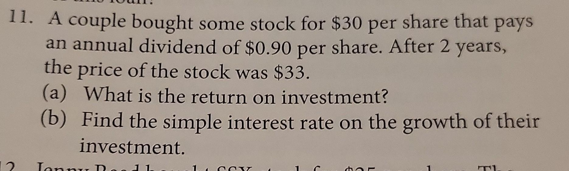 Solved For each investment situation in Problems 3-6, | Chegg.com