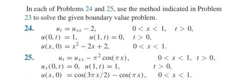 Solved In each of Problems 24 and 25, use the method | Chegg.com