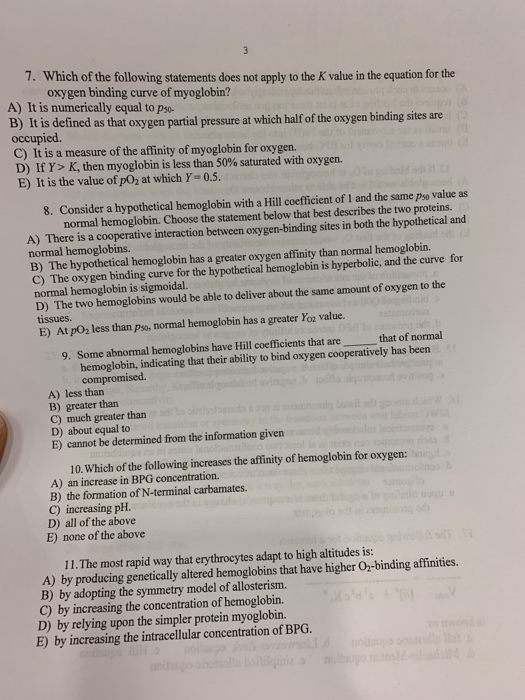 Solved 7. Which of the following statements does not apply