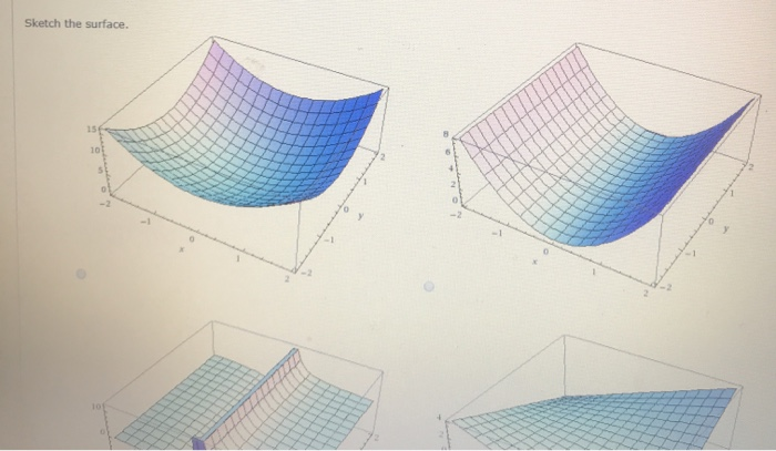 Solved Describe the surface. xz = 2 cone ellipsoid | Chegg.com