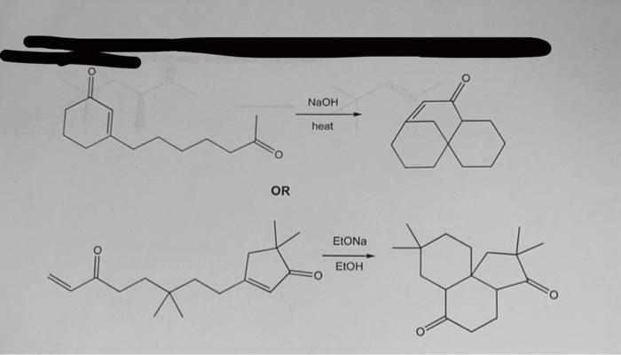 Solved NaOH heat OR ETON ЕТОН | Chegg.com