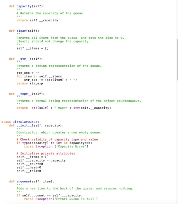 Solved Exercise 1: 1. Download and save queues.py from | Chegg.com