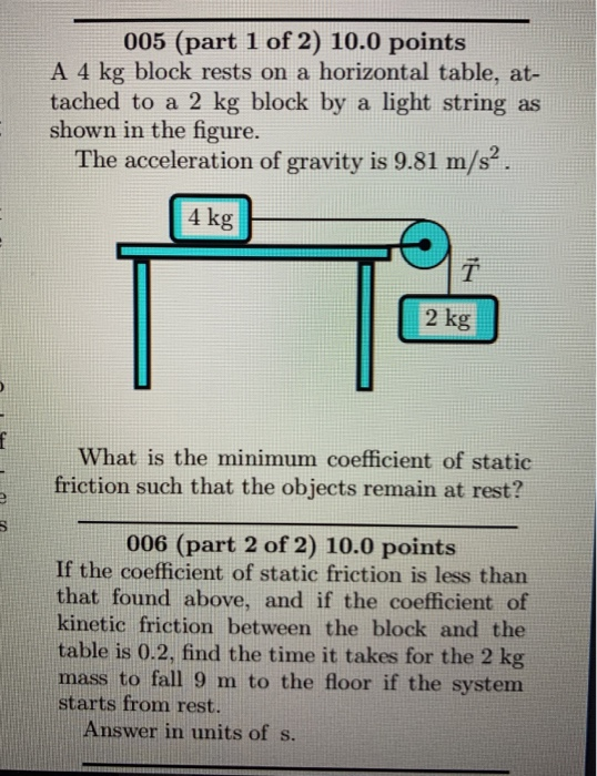 solved-005-part-1-of-2-10-0-points-a-4-kg-block-rests-on-a-chegg