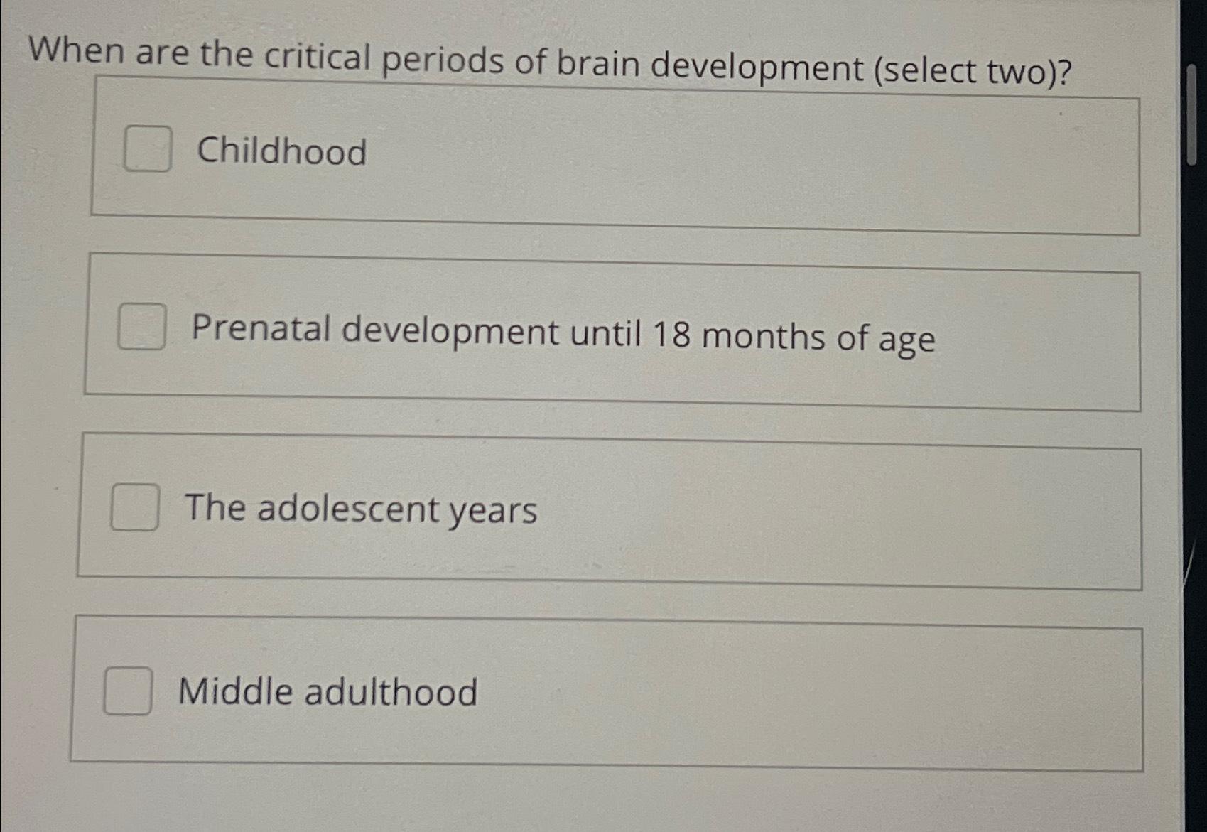 English for Fun - What is a Critical Period In Brain Development?🧠 A  critical period is a phase during which a region of the brain is relatively  more plastic and therefore more
