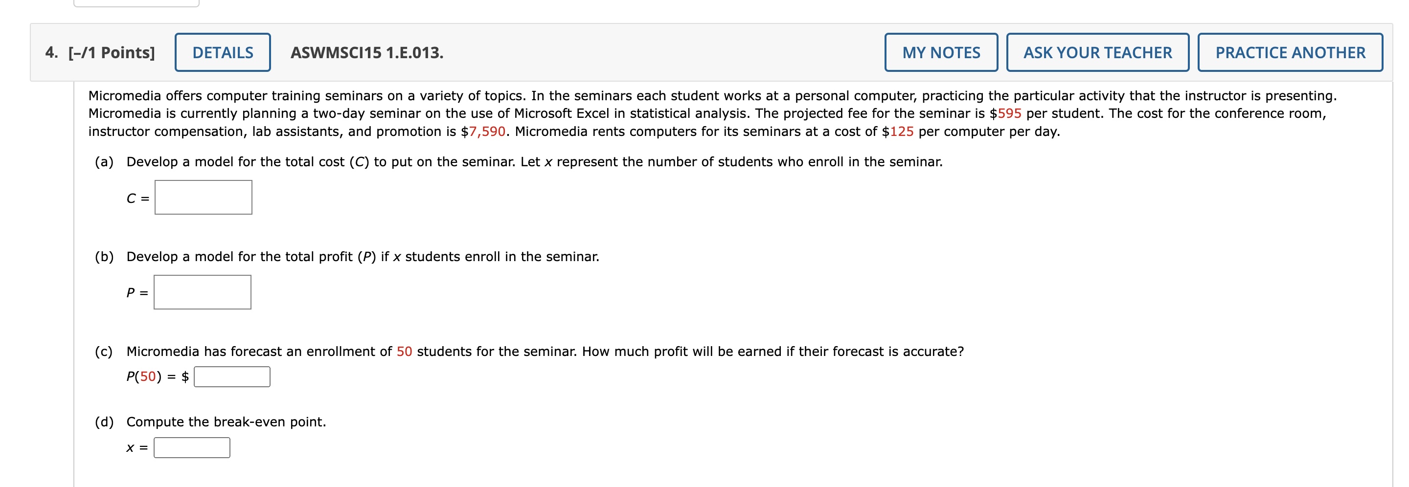 Solved [-/1 ﻿Points]ASWMSCI15 1.E.013.instructor | Chegg.com