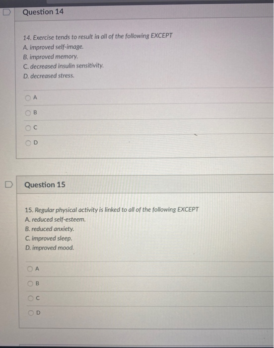 Solved Question 19 19. The physical activity pyramid Chegg