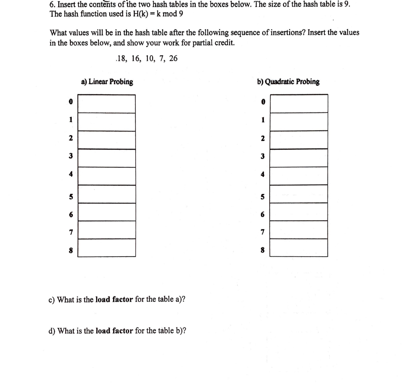 Solved Please solve and show all work! | Chegg.com