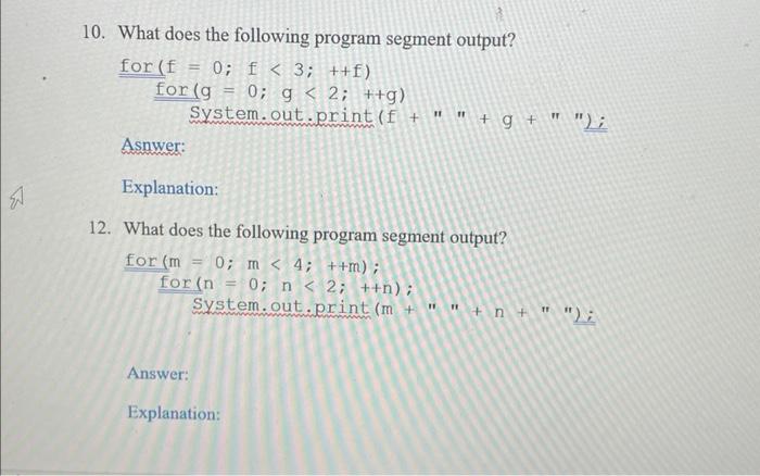Solved What is the output of the following code? b=1; while | Chegg.com