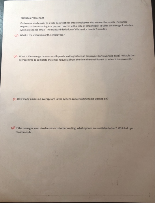 Solved please show all work and how to do step by step I | Chegg.com