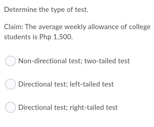 solved-determine-the-type-of-test-claim-the-average-weekly-chegg